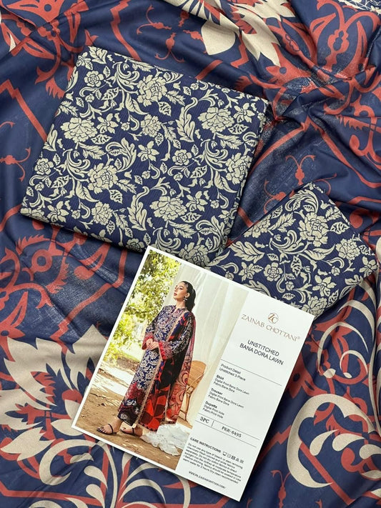 LK Printed Lawn 3 Pieces 012