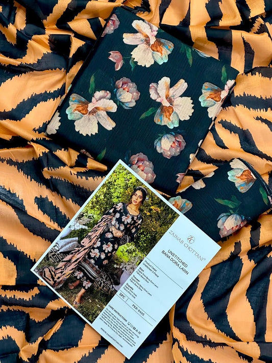 LK Printed Lawn 3 Pieces 010