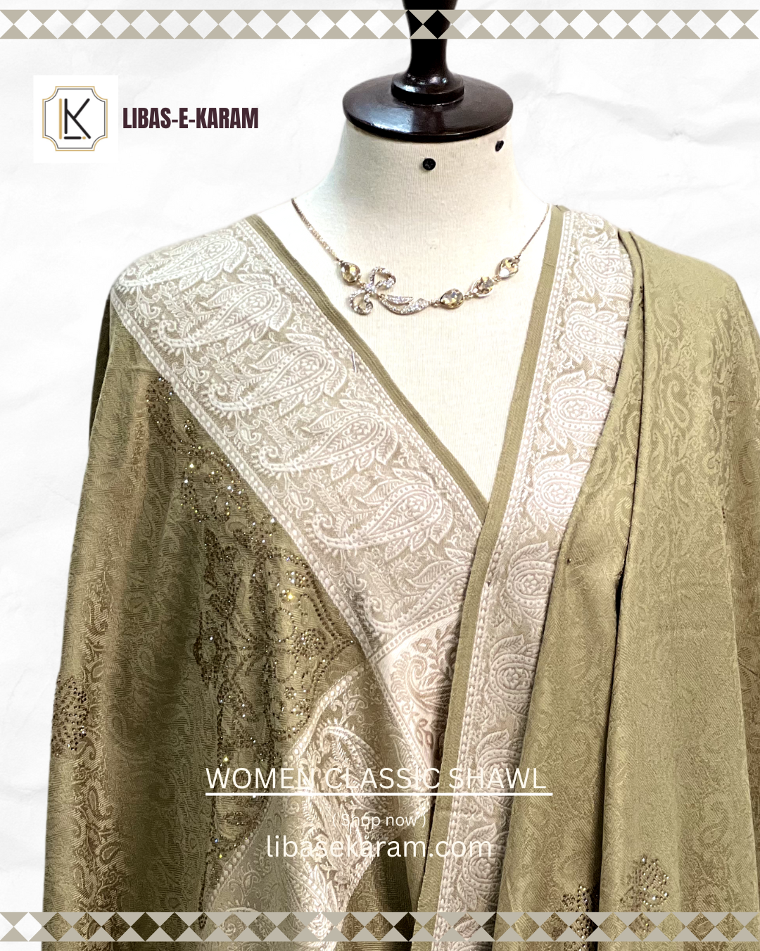 Pure Pashmina Kashmiri Shawl