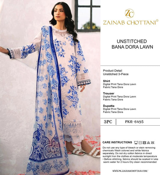 LK Printed Lawn 3 Pieces 025
