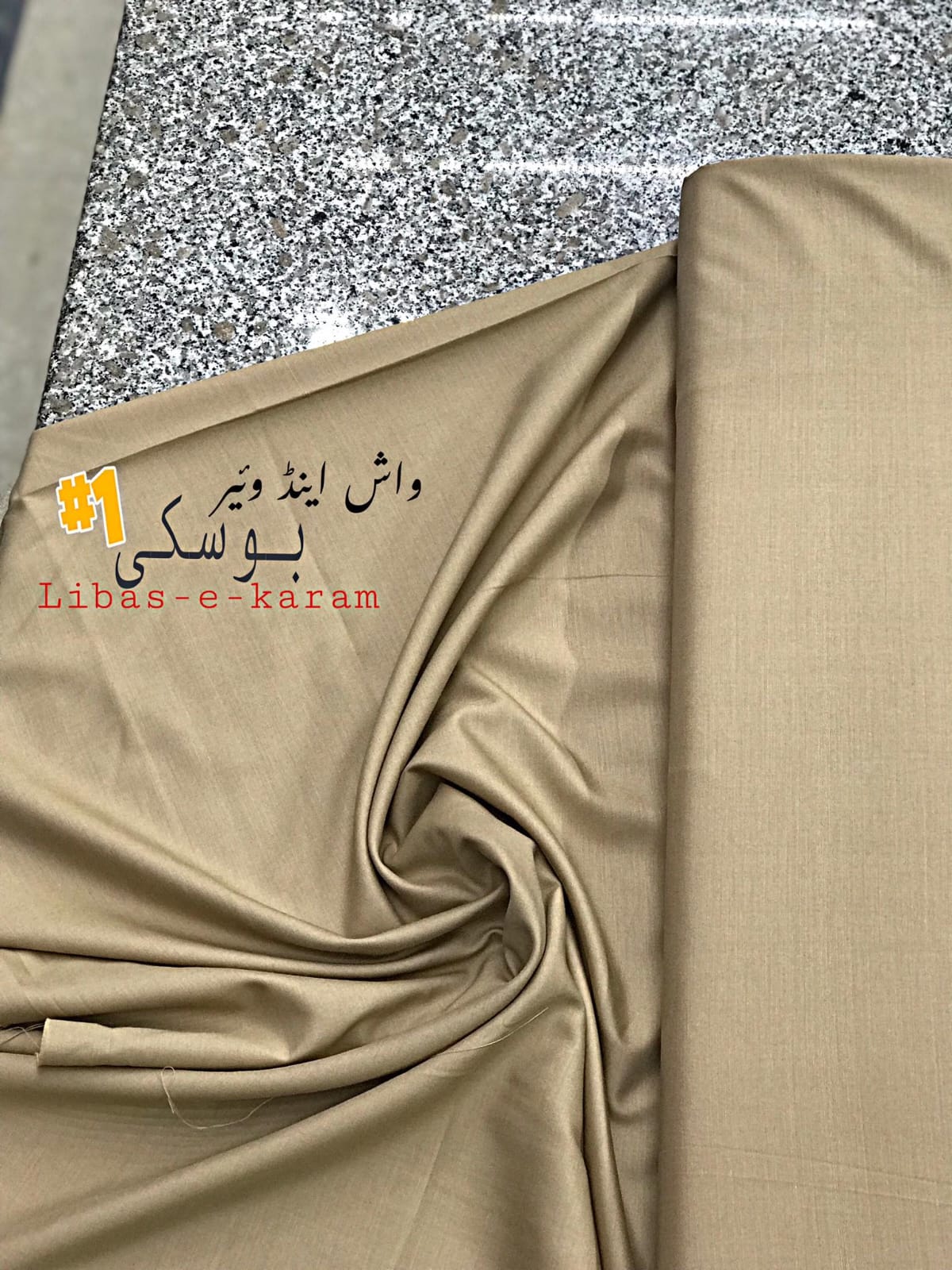 Men boski wash and wear summer fabric.