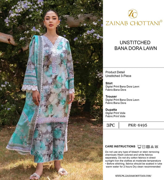 LK Printed Lawn 3 Pieces 017