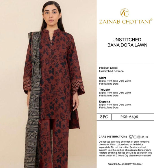 LK Printed Lawn 3 Pieces 016