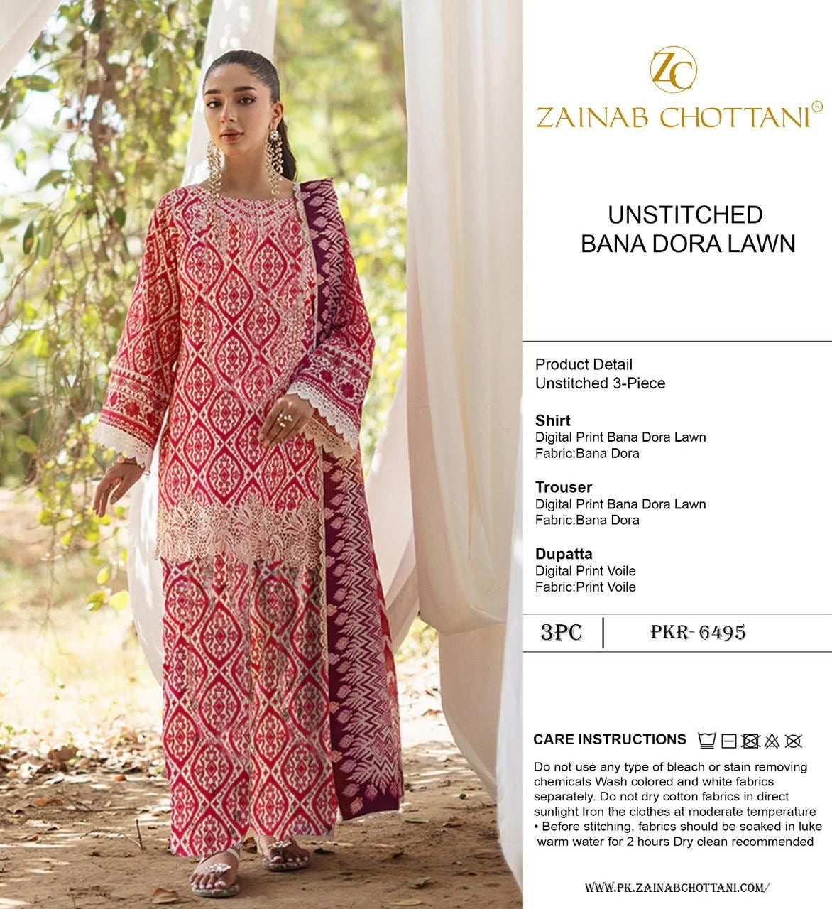 Nishat Printed Lawn 3 Pieces 006