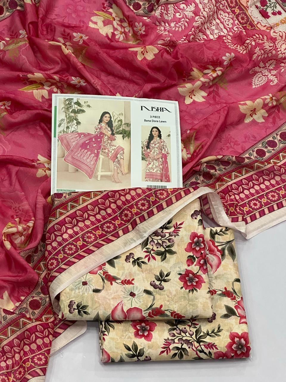Nishat Printed Lawn 3 Pieces 014